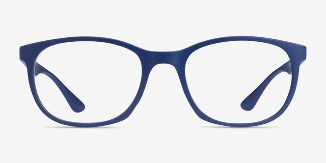 Ray-Ban RB7183 Liteforce Sand Blue PlasticEyeglass Frames from EyeBuyDirect, Front View