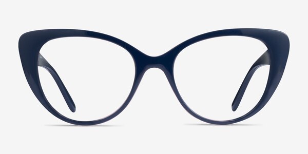 Vogue Eyewear VO5422 Dark Blue Serigraphy Plastic Eyeglass Frames