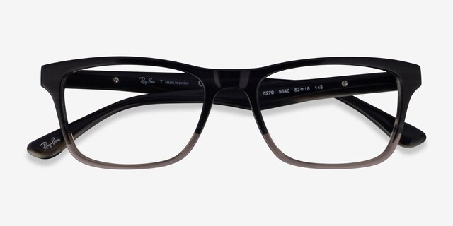 Ray-Ban RB5279 Gradient Gray AcetateEyeglass Frames from EyeBuyDirect, Closed View