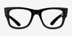 Ray-Ban RB0840V Black PlasticEyeglass Frames from EyeBuyDirect, Front View