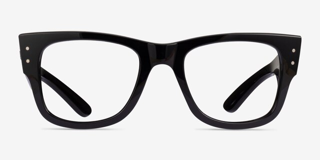 Ray-Ban RB0840V Black PlasticEyeglass Frames from EyeBuyDirect, Front View