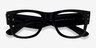 Ray-Ban RB0840V Black PlasticEyeglass Frames from EyeBuyDirect, Closed View
