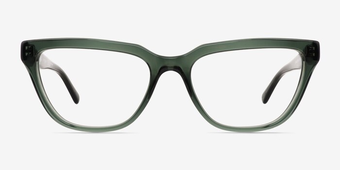 Vogue Eyewear VO5443 Transparent Green Acetate Eyeglass Frames from EyeBuyDirect
