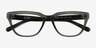 Vogue Eyewear VO5443 Transparent Green AcetateEyeglass Frames from EyeBuyDirect, Closed View