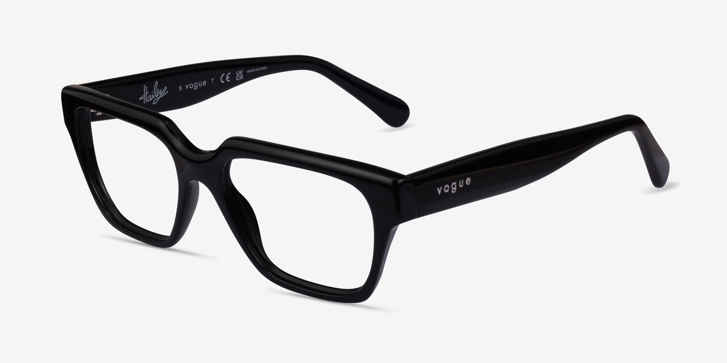 Vogue Eyewear VO5511 Square Black Frame Eyeglasses Eyebuydirect