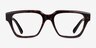 Vogue Eyewear VO5511 Dark Tortoise AcetateEyeglass Frames from EyeBuyDirect, Front View