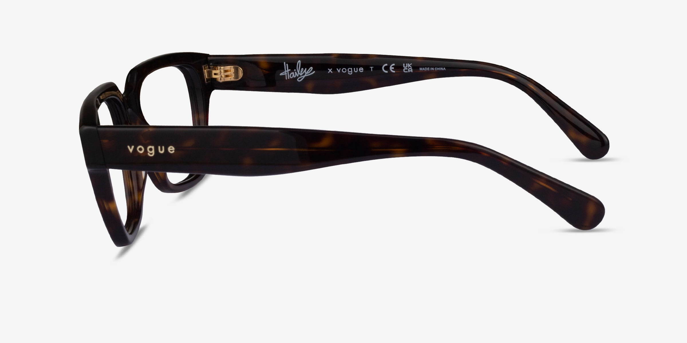 Vogue Eyewear VO5511 - Square Dark Tortoise Frame Eyeglasses