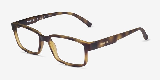 ARNETTE Bixiga Matte Tortoise PlasticEyeglass Frames from EyeBuyDirect, Angle View