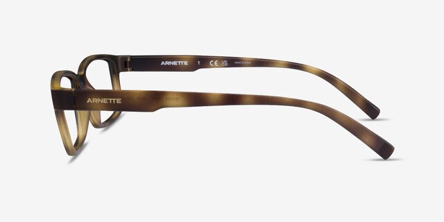 ARNETTE Bixiga Matte Tortoise PlasticEyeglass Frames from EyeBuyDirect, Side View
