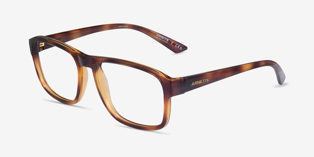 ARNETTE Bobby Brown Tortoise PlasticEyeglass Frames from EyeBuyDirect, Angle View