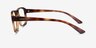 ARNETTE Bobby Brown Tortoise PlasticEyeglass Frames from EyeBuyDirect, Side View