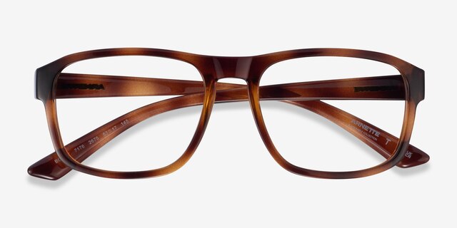 ARNETTE Bobby Brown Tortoise PlasticEyeglass Frames from EyeBuyDirect, Closed View