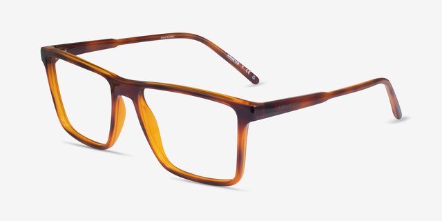 ARNETTE Brawler Tortoise Honey PlasticEyeglass Frames from EyeBuyDirect, Angle View