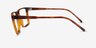 ARNETTE Brawler Tortoise Honey PlasticEyeglass Frames from EyeBuyDirect, Side View