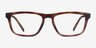 ARNETTE Roboto Matte Dark Avana PlasticEyeglass Frames from EyeBuyDirect, Front View