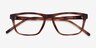 ARNETTE Roboto Matte Dark Avana PlasticEyeglass Frames from EyeBuyDirect, Closed View