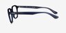 Ray-Ban RB5390 Striped Blue AcetateEyeglass Frames from EyeBuyDirect, Side View