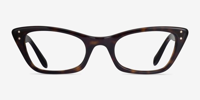 Ray-Ban RB5499 Lady Burbank Tortoise AcetateEyeglass Frames from EyeBuyDirect, Front View