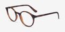 Vogue Eyewear VO5310 Dark Tortoise PlasticEyeglass Frames from EyeBuyDirect, Angle View
