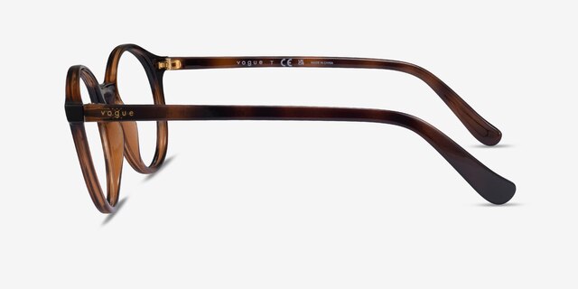 Vogue Eyewear VO5310 Dark Tortoise PlasticEyeglass Frames from EyeBuyDirect, Side View