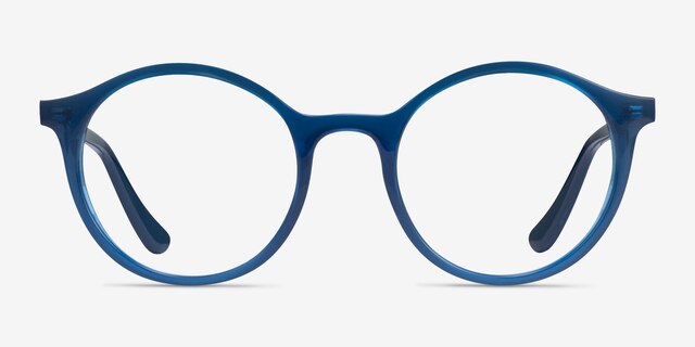 Vogue Eyewear VO5310 Transparent Blue PlastiqueMontures de lunettes de vue d'EyeBuyDirect, Vue de Face