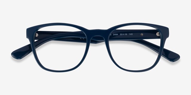 Vogue Eyewear VO5313 Blue AcetateEyeglass Frames from EyeBuyDirect, Closed View