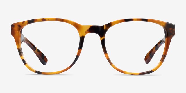 Vogue Eyewear VO5313 Yellow Tortoise AcetateEyeglass Frames from EyeBuyDirect, Front View
