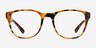 Vogue Eyewear VO5313 Yellow Tortoise AcetateEyeglass Frames from EyeBuyDirect, Front View
