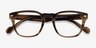 Vogue Eyewear VO5331 Striped Light Tortoise AcetateEyeglass Frames from EyeBuyDirect, Closed View