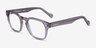 Vogue Eyewear VO5331 Transparent Gray AcetateEyeglass Frames from EyeBuyDirect, Angle View
