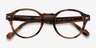 Vogue Eyewear VO5332 Striped Light Tortoise AcetateEyeglass Frames from EyeBuyDirect, Closed View