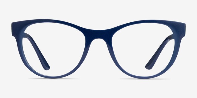 Vogue Eyewear VO5336 Blue Serigraphy PlasticEyeglass Frames from EyeBuyDirect, Front View