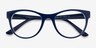 Vogue Eyewear VO5336 Blue Serigraphy PlasticEyeglass Frames from EyeBuyDirect, Closed View