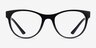 Vogue Eyewear VO5336 Black Serigraphy PlasticEyeglass Frames from EyeBuyDirect, Front View