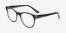 Vogue Eyewear VO5336 Black Serigraphy PlasticEyeglass Frames from EyeBuyDirect, Angle View