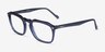 Vogue Eyewear VO5348 Transparent Blue AcetateEyeglass Frames from EyeBuyDirect, Angle View