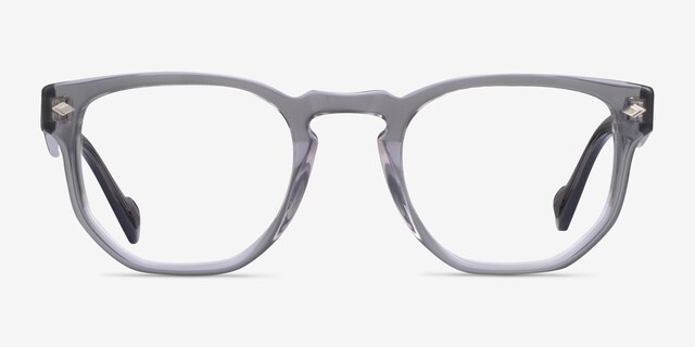Vogue Eyewear VO5360 Transparent Gray AcetateEyeglass Frames from EyeBuyDirect, Front View