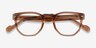 Vogue Eyewear VO5360 Transparent Caramel AcetateEyeglass Frames from EyeBuyDirect, Closed View