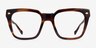 Vogue Eyewear VO5371 Matte Striped Tortoise AcetateEyeglass Frames from EyeBuyDirect, Front View