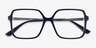 Vogue Eyewear VO5406 Blue Rainbow Violet PlasticEyeglass Frames from EyeBuyDirect, Closed View