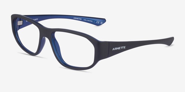 ARNETTE Gamoor Matte Black PlasticEyeglass Frames from EyeBuyDirect, Angle View