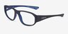 ARNETTE Gamoor Matte Black PlasticEyeglass Frames from EyeBuyDirect, Angle View