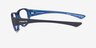 ARNETTE Gamoor Matte Black PlasticEyeglass Frames from EyeBuyDirect, Side View
