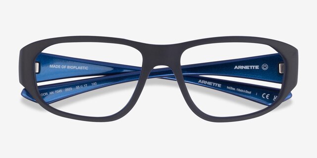 ARNETTE Gamoor Matte Black PlasticEyeglass Frames from EyeBuyDirect, Closed View