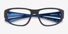 ARNETTE Gamoor Matte Black PlasticEyeglass Frames from EyeBuyDirect, Closed View