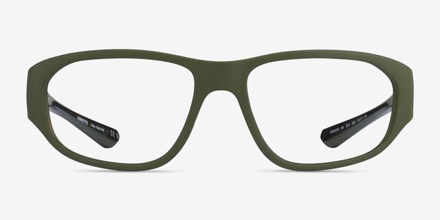 ARNETTE Gamoor Matte Green PlasticEyeglass Frames from EyeBuyDirect, Front View