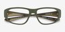 ARNETTE Gamoor Matte Green PlasticEyeglass Frames from EyeBuyDirect, Closed View