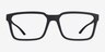 ARNETTE K8 Matte Black PlasticEyeglass Frames from EyeBuyDirect, Front View