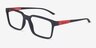 ARNETTE K8 Matte Black PlasticEyeglass Frames from EyeBuyDirect, Angle View