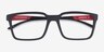 ARNETTE K8 Matte Black PlasticEyeglass Frames from EyeBuyDirect, Closed View